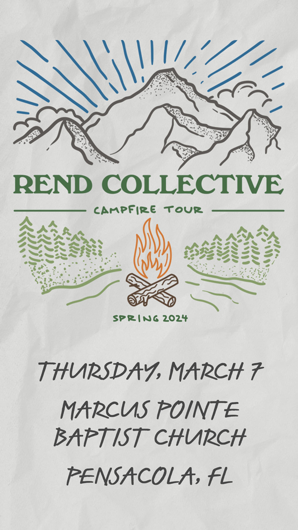 2024.0307 Rend Collective Pcola poster